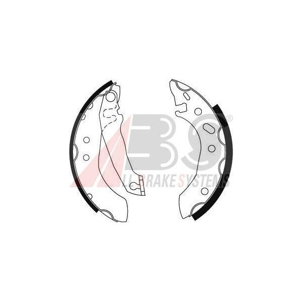 A.B.S - 8 918 (Комплект тормозных колодок)