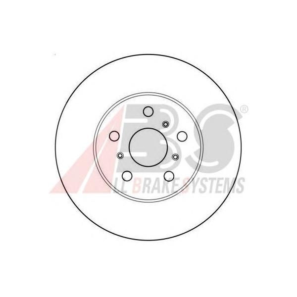 A.B.S - 1 5897 (Тормозной диск)