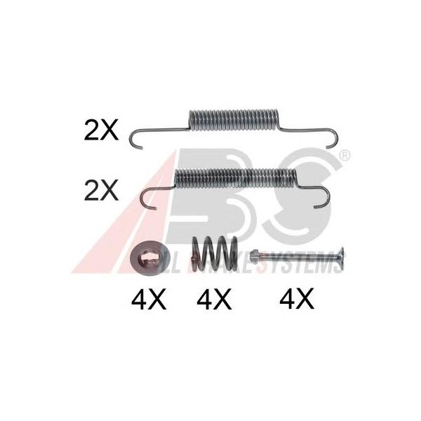 A.B.S - 0020Q (Ремкомплект стояночного тормоза HYUNDAI: ix35 10-)