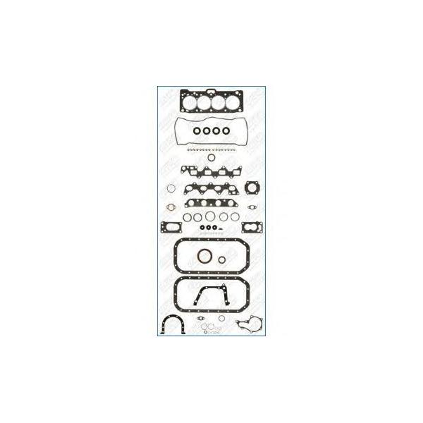 AJUSA - 50125800 (комплект прокладок/ Toyota Carina/Corolla 1.6 16V DOHC 4A-F/FE 87-93)