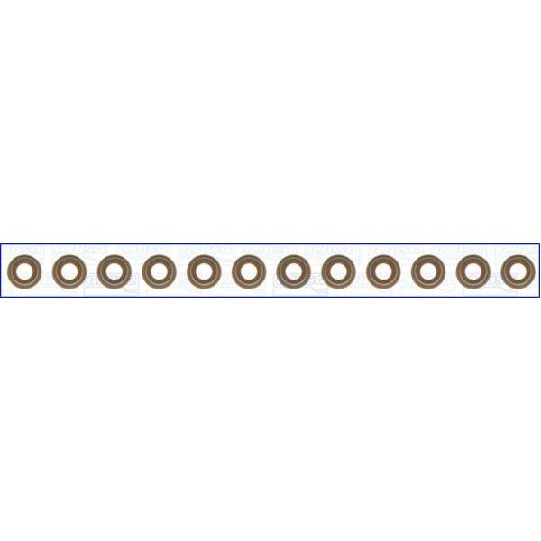 AJUSA - 57024400 (комплект м/с колпачков/ Mazda 626/929 2.0/2.2 12V FE/F2 87-96 7x12x9,2)
