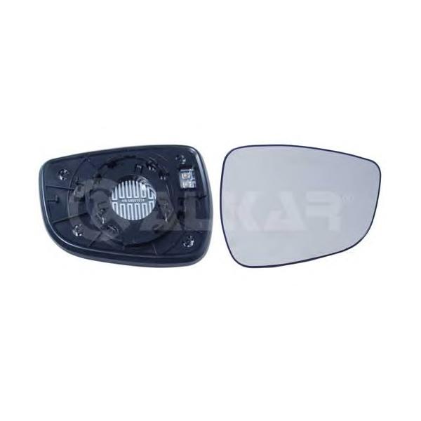 ALKAR - 6432585 (6432585 стекло зеркала правое! с кроншт. выпукл. с подогр.- Hyundai Veloster-I30 11>)
