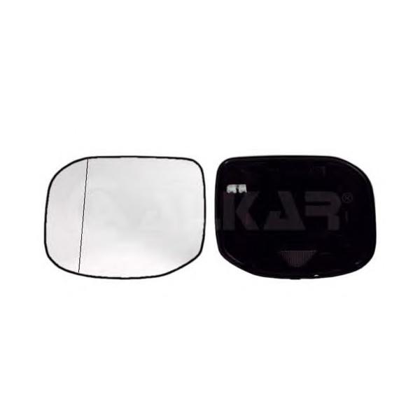 ALKAR - 6472947 (Стекло зеркала HONDA ACCORD 08- прав.асф. с подог.)