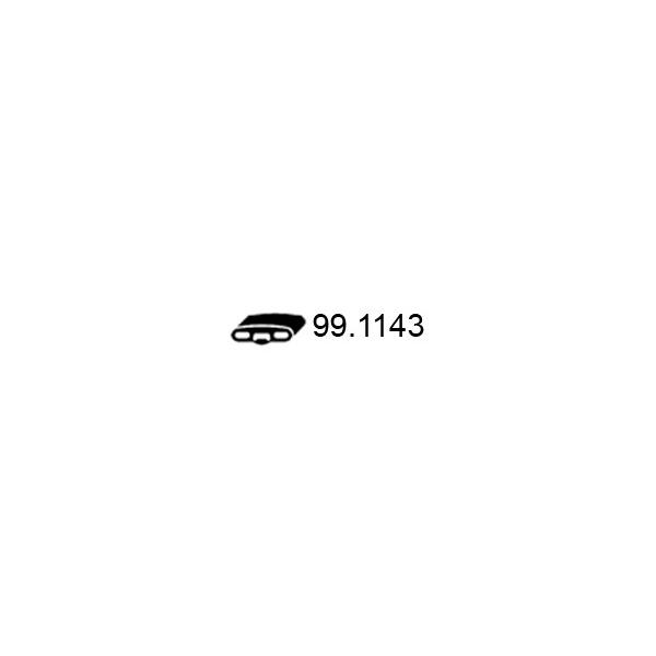 ASSO - 991143 (Резинка подвеса глушителя)