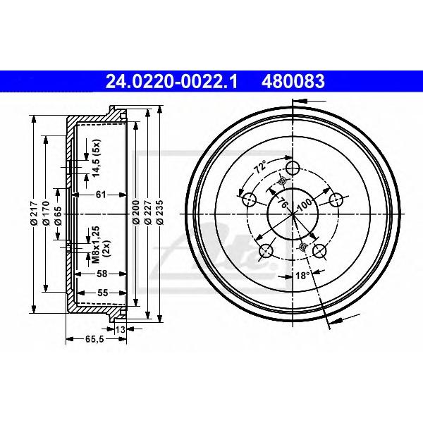 ATE - 24.0220-0022.1 (Деталь)