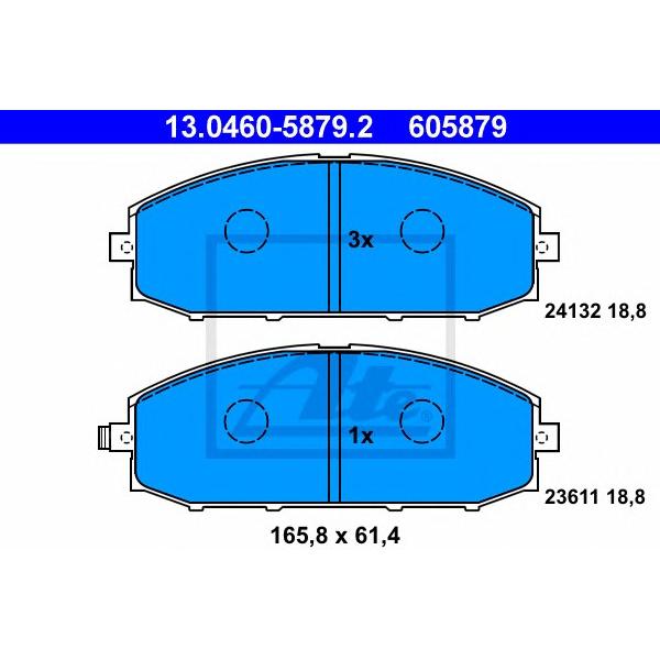 ATE - 13.0460-5879.2 (Автозапчасть)