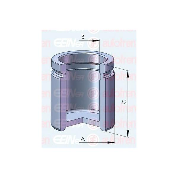 SEINSA - D025298 (Поршень тормозного суппорта задн. Mitsubishi L200/)