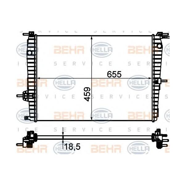 BEHR-HELLA - 8MK 376 756-591 (Деталь)
