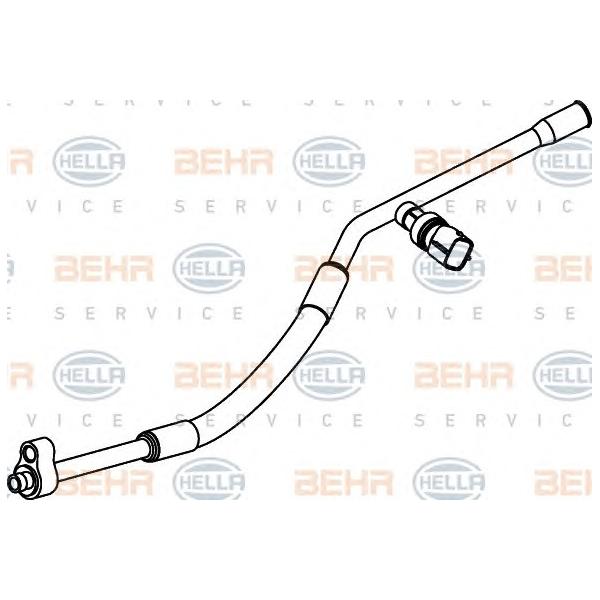 BEHR-HELLA - 9GS351337091 (Трубопровод высокого давления кондиционер - легковой автомобиль)
