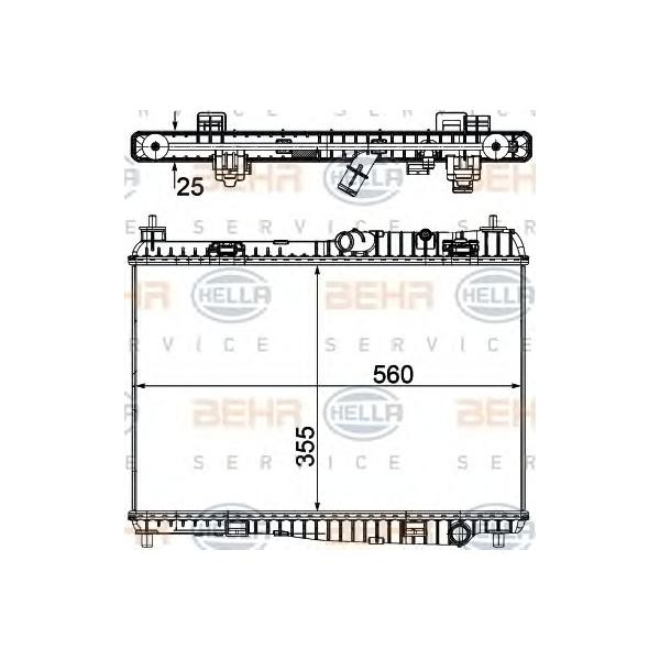 BEHR-HELLA - 8MK 376 754-764 (Деталь)