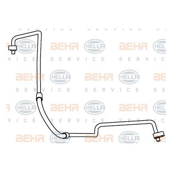 BEHR-HELLA - 9GS 351 337-441 (Трубка кондиционера FORD FOCUS II/C-MAX)