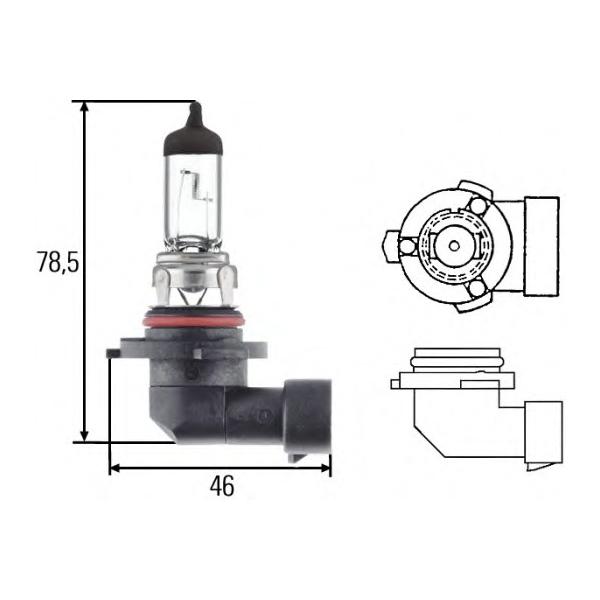 BEHR-HELLA - 8GH005636-121 (Лампа HB4 12V)