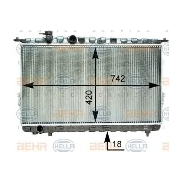 BEHR-HELLA - 8MK 376 762-231 (Деталь)