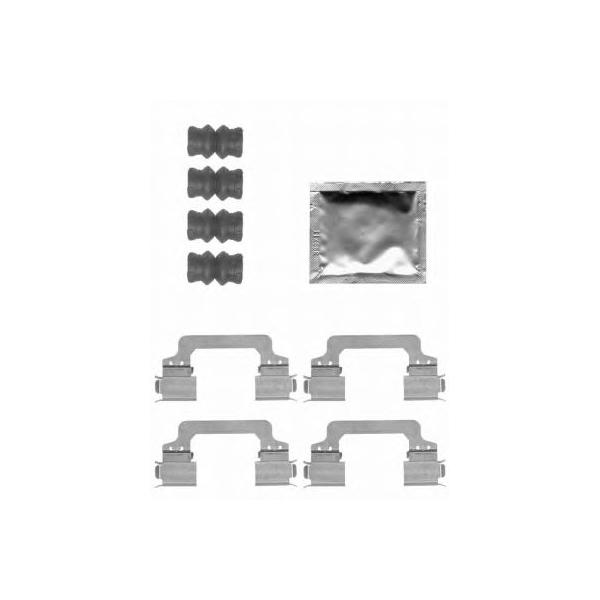 BEHR-HELLA - 8DZ355204371 (Ремкомплект тормозных колодок)