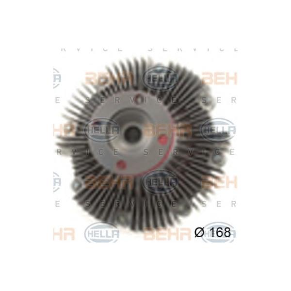 BEHR-HELLA - 8MV 376 791-081 (Муфта вентилятора охлаждения)