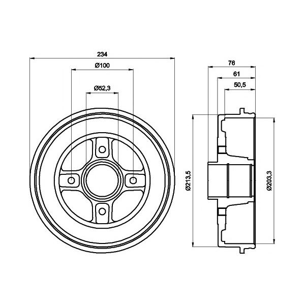 BEHR-HELLA - 8DT 355 300-611 (Деталь)