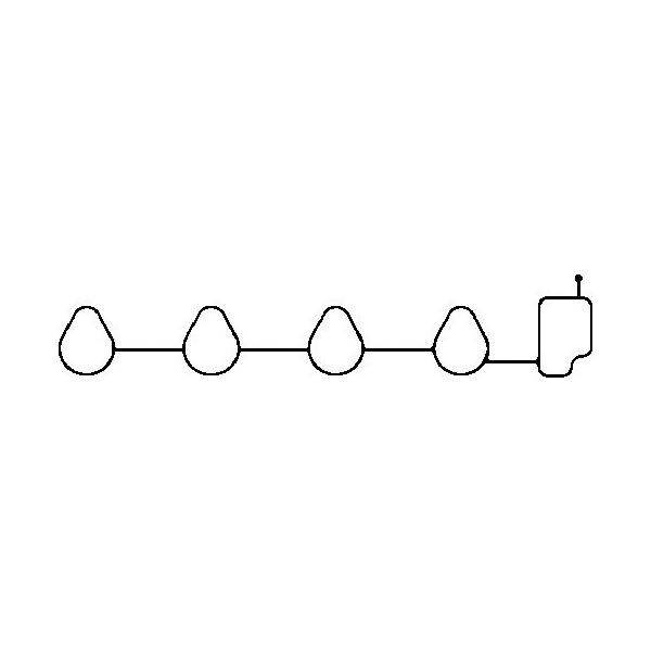 BGA - MG8505 (Прокладка впускного коллектора)
