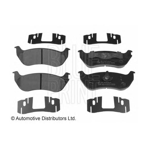 BLUEPRINT - ADA104238 (Колодки тормозные дисковые JEEP: CHEROKEE 2.4, 2.5 CRD, 2.8 CRD, 3.7 Laredo, 3.7 V601-// OPEL: KAPITAN P 2.658-63)