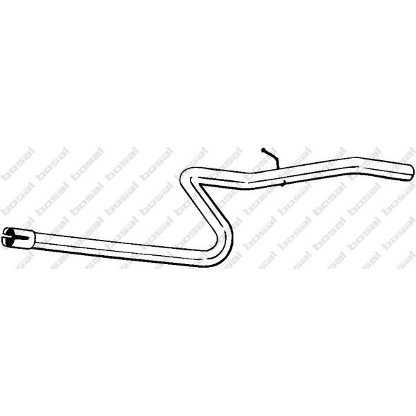 BOSAL - 889-005 (Труба промежуточная (рем деталь) Fiat Doblo)
