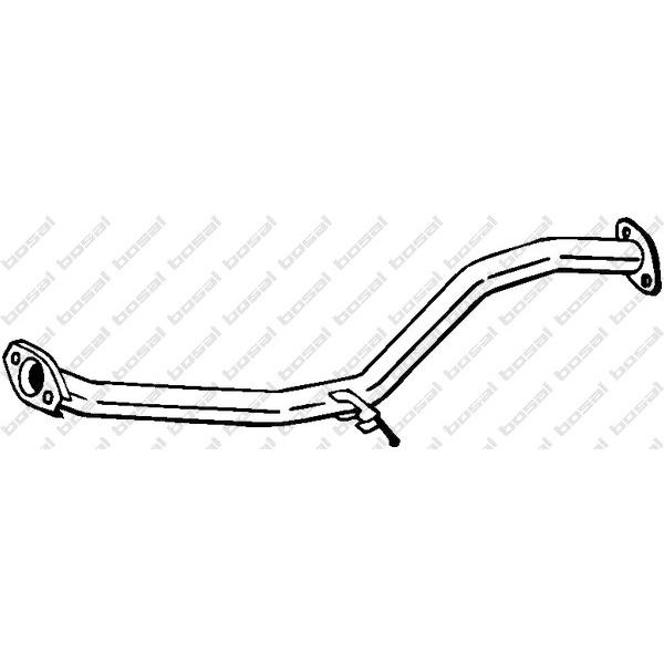BOSAL - 800103 (800-103 ГЛУШИТЕЛЬ ВЫХЛОПНЫХ ГАЗОВ АРТ.66100054, СТ)