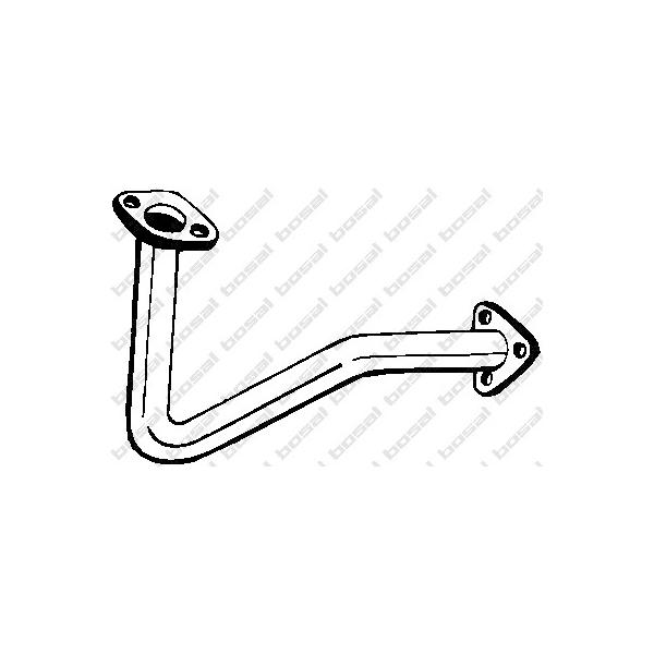 BOSAL - 779-237 (труба глушителя приемная/ Opel Astra/Vectra 1.6i 93-01)