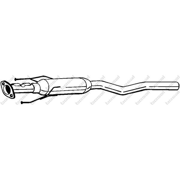 BOSAL - 283-705 (Глуш сред часть SUZUKI BALENO 95-00)