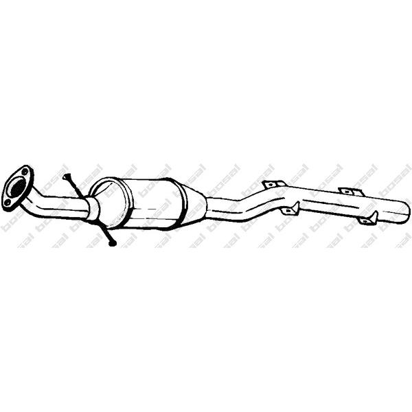 BOSAL - 099-275 (катализатор глушителя/ Ford Focus 1.6i 16V 98-03)
