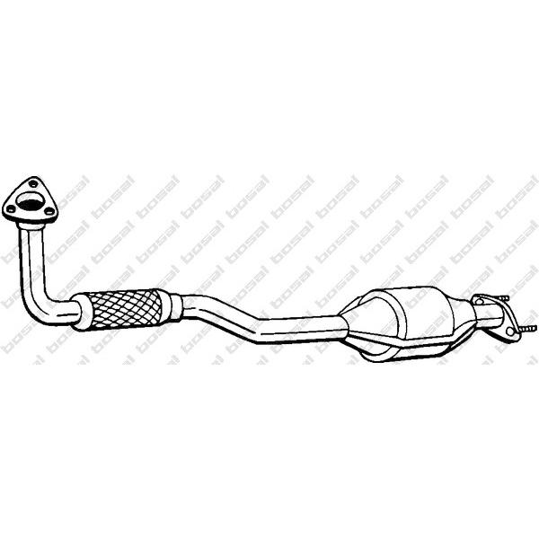 BOSAL - 099-467 (Катализатор DAEWOO MATIZ 0.8 98-)