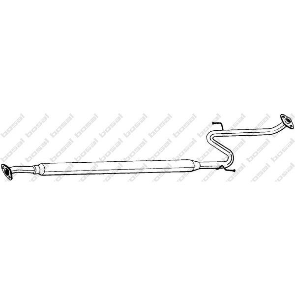 BOSAL - 284-005 (Глуш средн часть TOYOTA CAMRY 1,8/2,0 84-86)