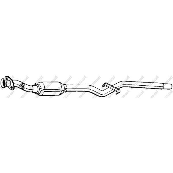 BOSAL - 099-189 (катализатор глушителя/ Fiat Uno 1.0ie 93-94)