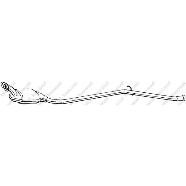 BOSAL - 099-610 (катализатор глушителя/ Peugeot 205 88-99)