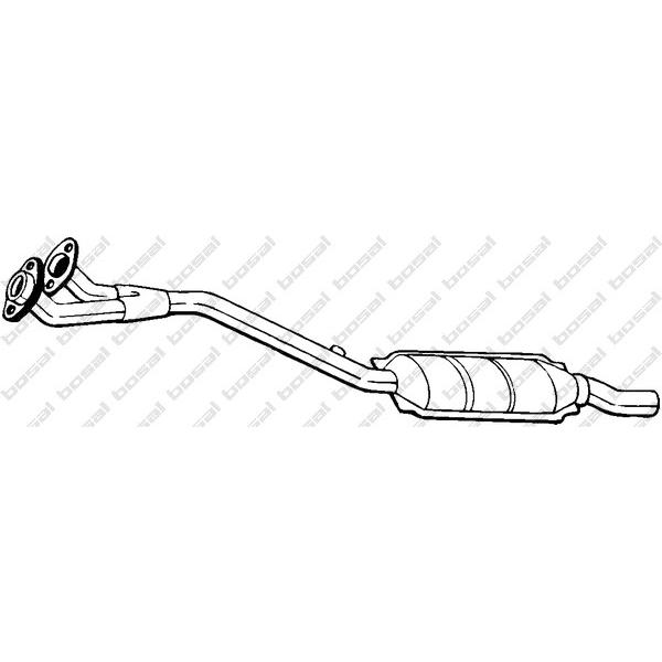 BOSAL - 099-375 (катализатор глушителя п./ BMW E38 3.0i 94-96 /E39 3.5i 96-98)
