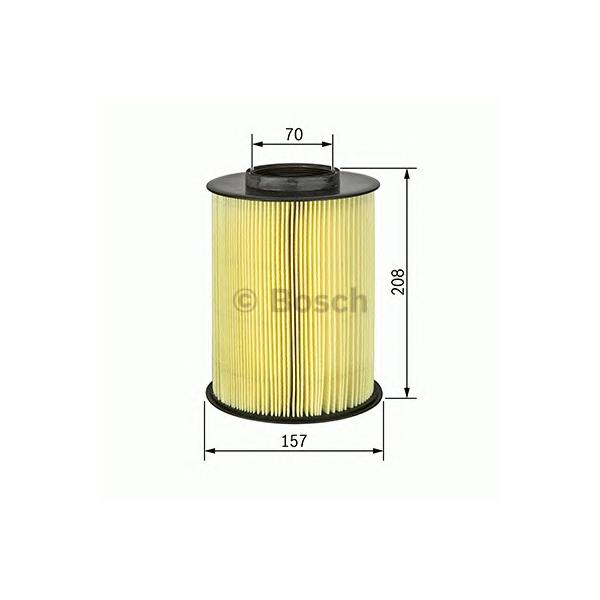 BOSCH - F 026 400 492 (Фильтр воздушный (бочка) Ford C-Max/Focus-II 2007-)
