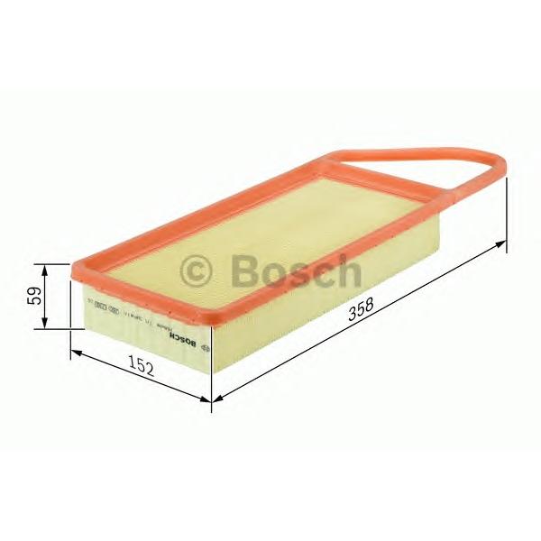 BOSCH - 1 457 433 591 (Воздушный фильтр)