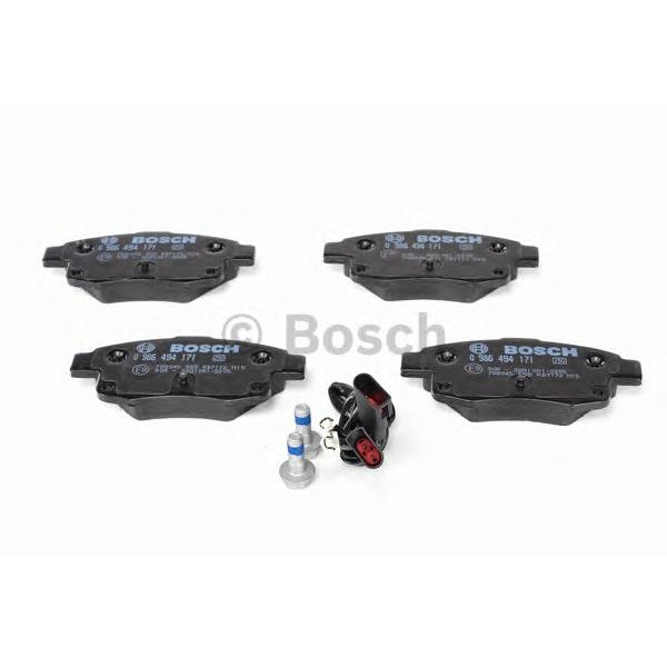 BOSCH - 0 986 494 171 (Комплект тормозных колодок, дисковый тормоз)
