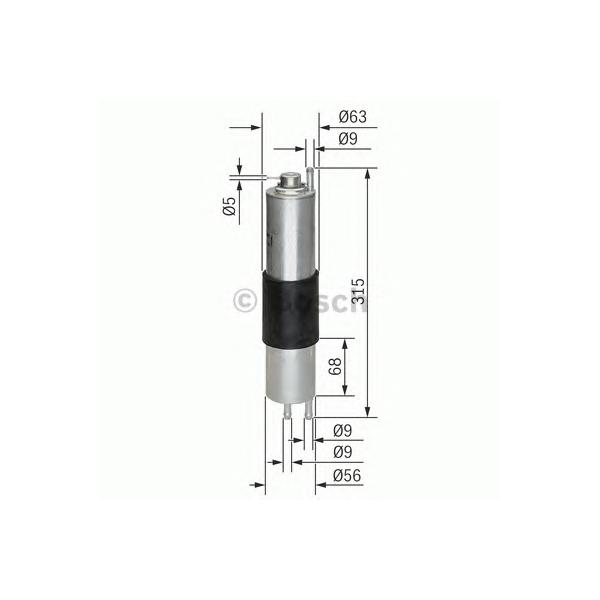 BOSCH - 0 450 905 952 (Топливный фильтр)