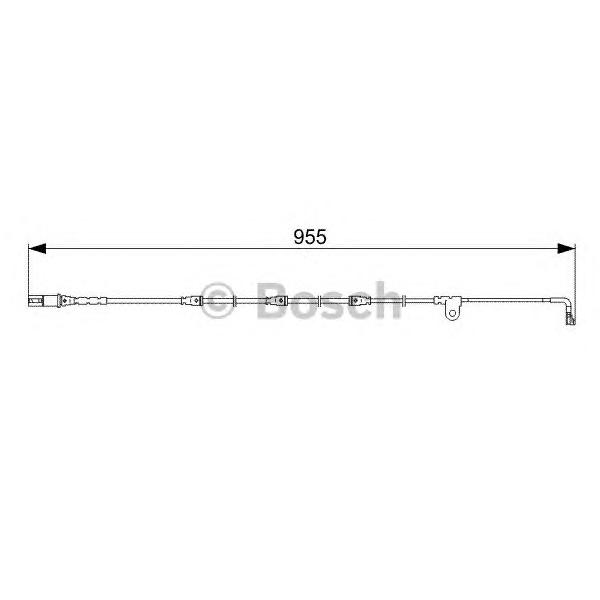 BOSCH - 1 987 473 028 (Датчик износа тормозных колодок)