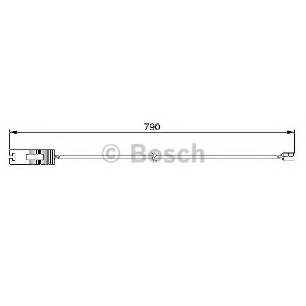 BOSCH - 1 987 474 926 (Сигнализатор, износ тормозных колодок)