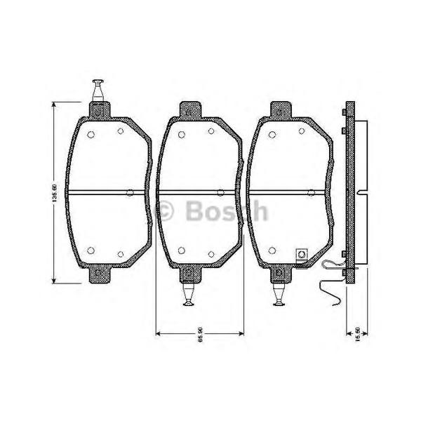 BOSCH - 0 986 TB2 856 (Деталь)