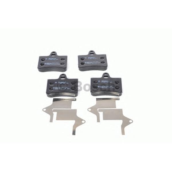 BOSCH - 0 986 424 580 (Колодки тормозные задние)