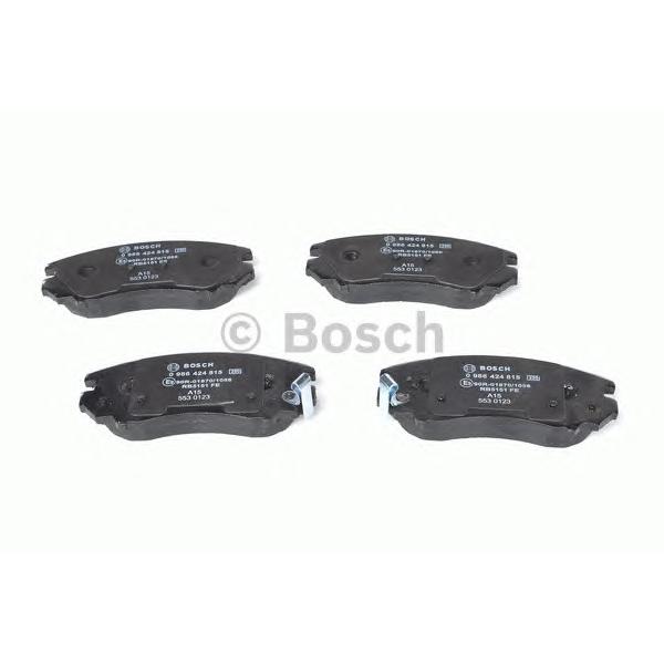 BOSCH - 0 986 424 815 (Комплект тормозных колодок, дисковый тормоз)