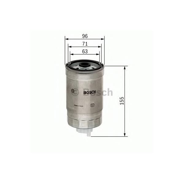 BOSCH - 1 457 434 439 (Фильтр топливный 16403-7F40B)