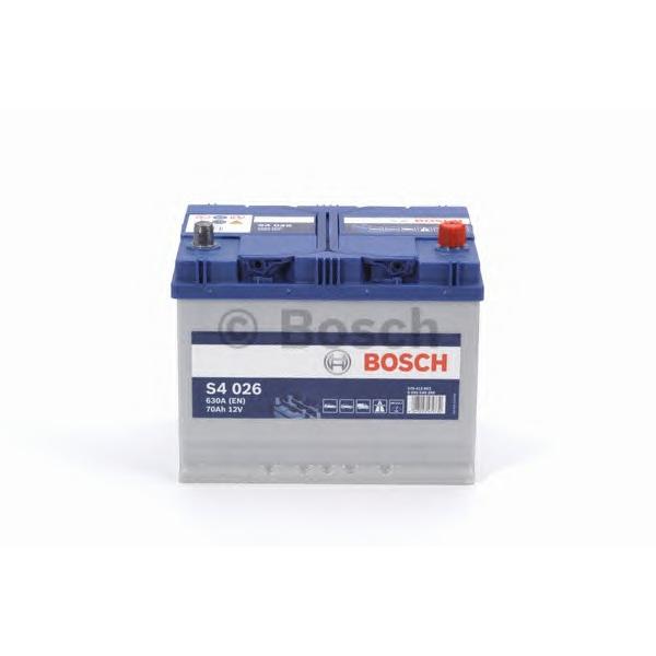 BOSCH - 0 092 S40 260 (Аккумулятор S4 12V 70Ah 630A 271x175x220 (-+))