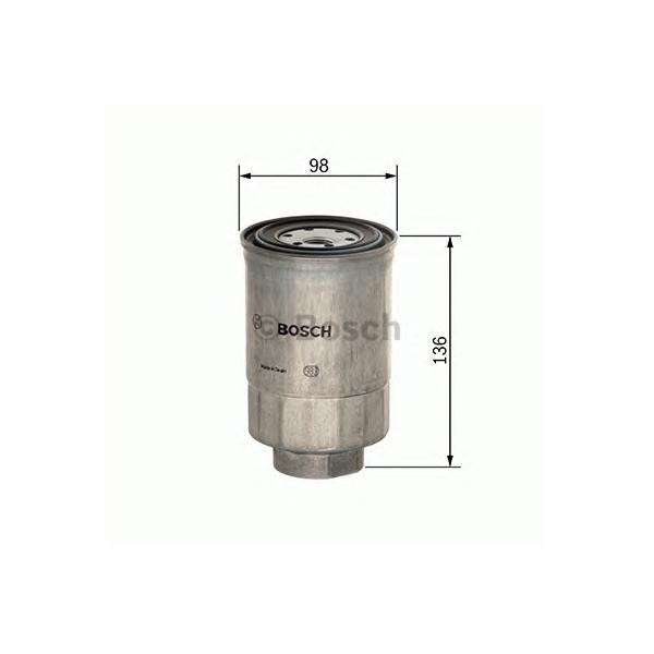 BOSCH - F026402831 (Фильтр топл.NISSAN 1.7D-4.2D ALMERA,PATROL,PRIMERA,TERRANO)