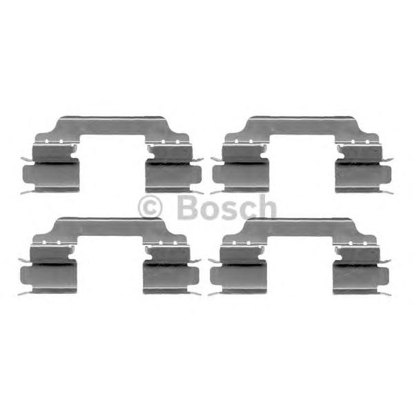 BOSCH - 1987474310 (Монтажный комплект дисковых тормозных колодок)