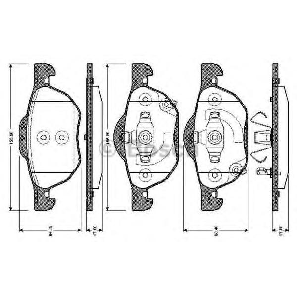 BOSCH - 0 986 TB2 873 (Деталь)