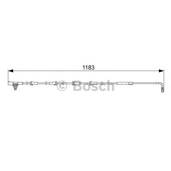 BOSCH - 1 987 473 031 (Сигнализатор, износ тормозных колодок)