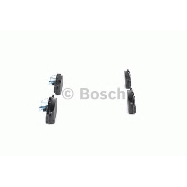 BOSCH - 0 986 424 558 (Колодки тормозные передние для Ford Fiesta/Fusion 2001~2012, Mazda 2 2003~2007)
