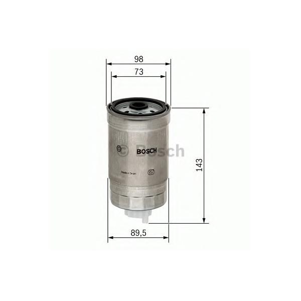 BOSCH - 1 457 434 459 (Фильтр топливный Pajero III 2.5D/3.2D)