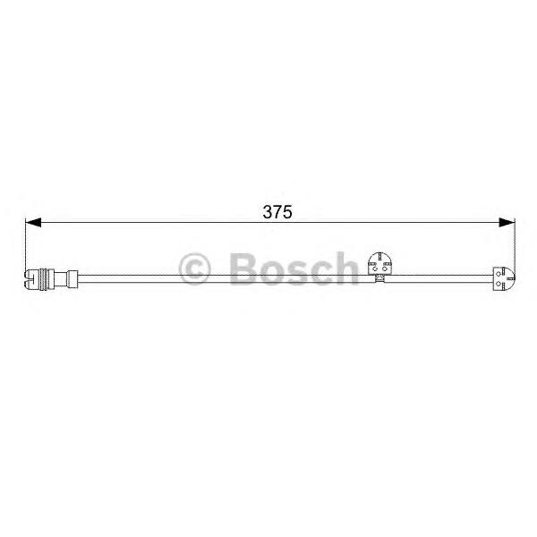 BOSCH - 1987473024 (Датчик износа тормозных колодок)
